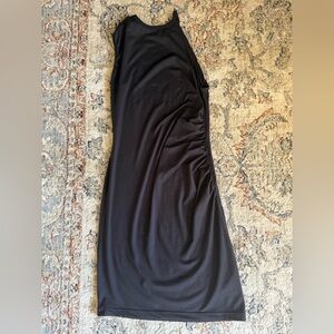 Urban Outfitters Black Midi Dress